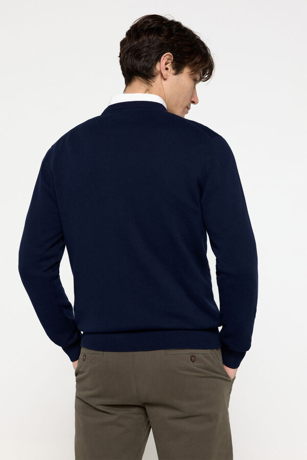 Pedro del Hierro Jersey B&aacute;sico Pedro Del Hierro Navy