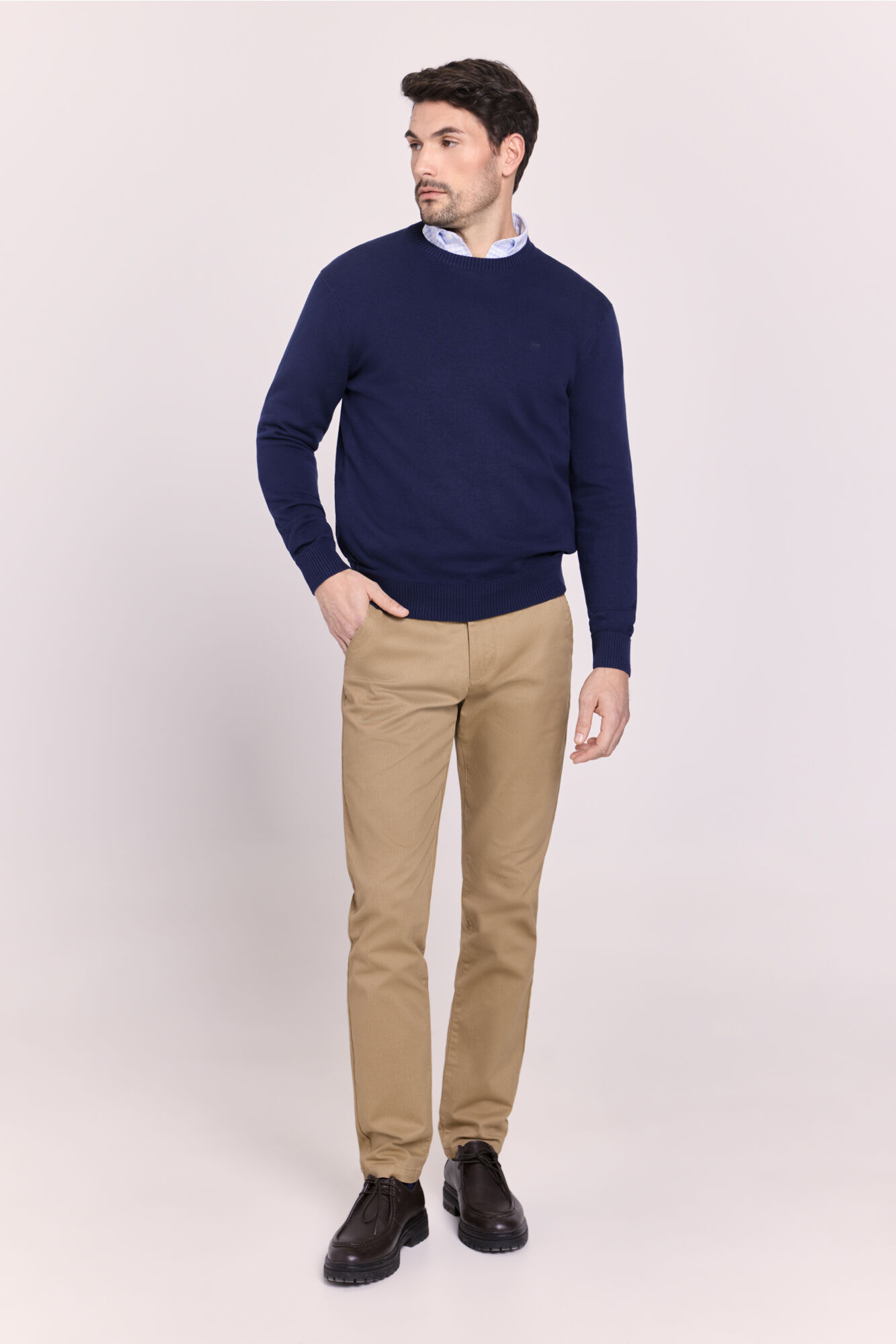 Milano Jersey cuello caja