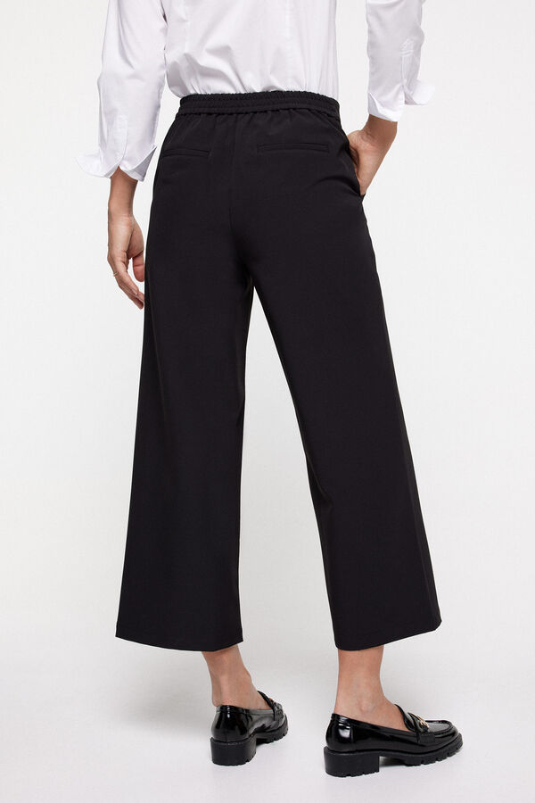 Fifty Outlet Pantalón Culotte Negro