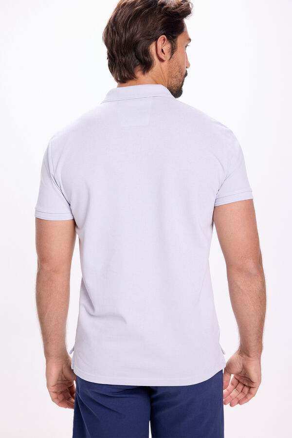 Milano Polo Básico Piqué Azul