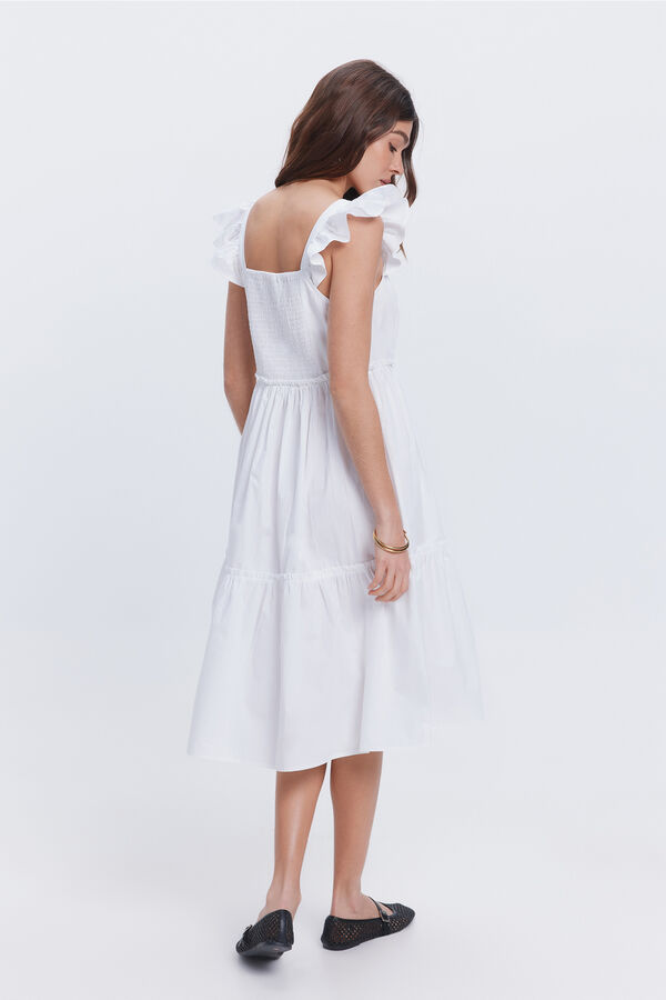 Milano Vestido estilo garçom Branco