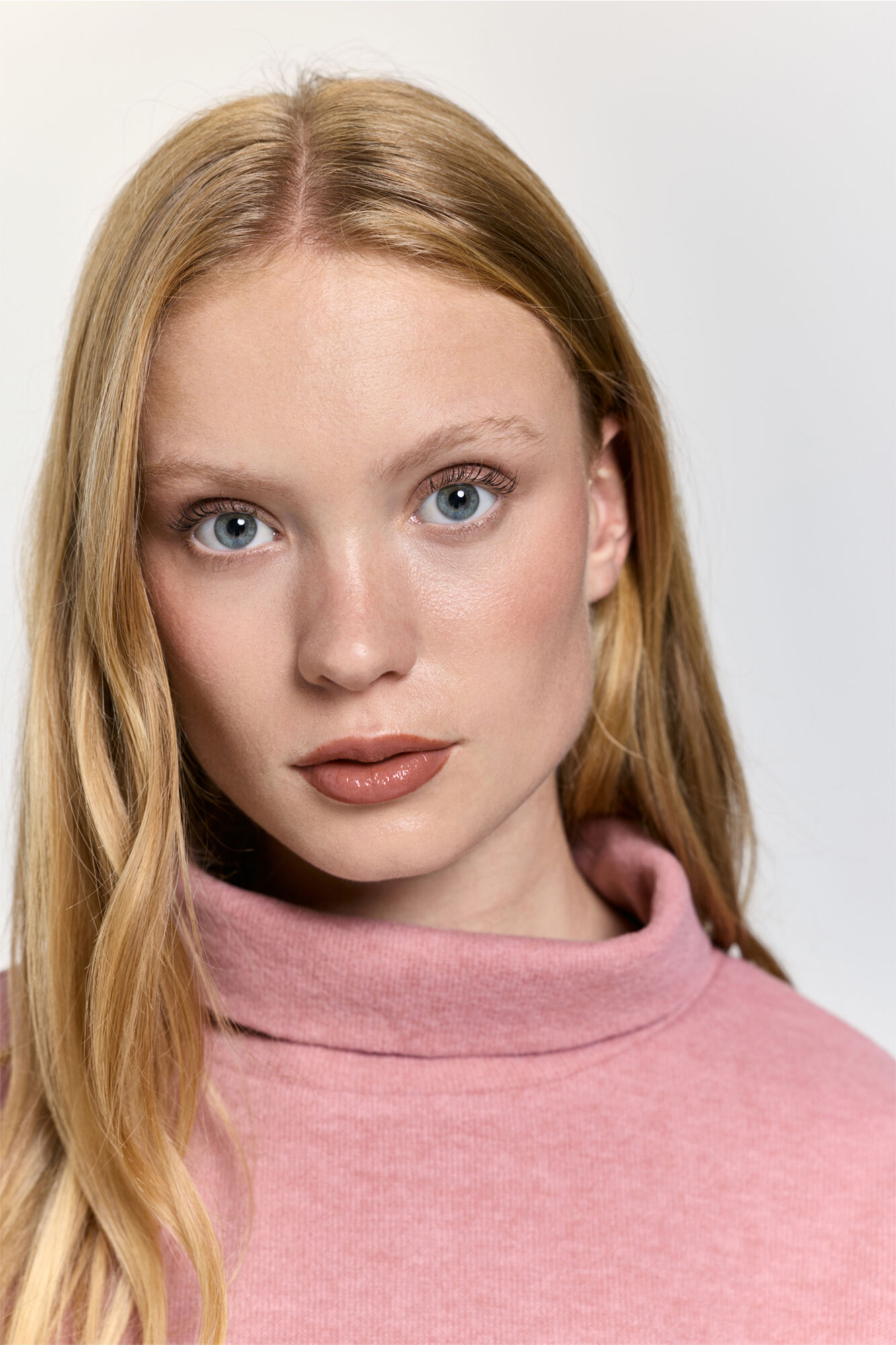 Milano Camiseta punto polar suave cuello cisne