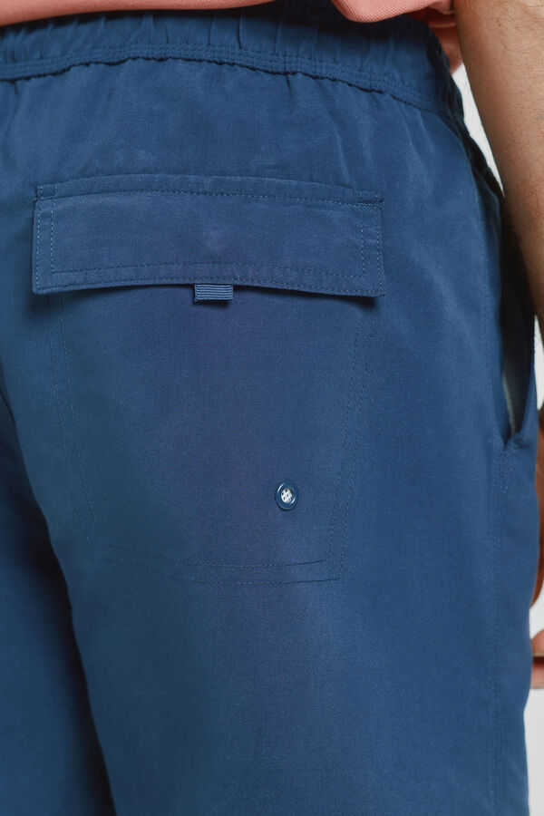 Milano Fato de banho estampado Marinho