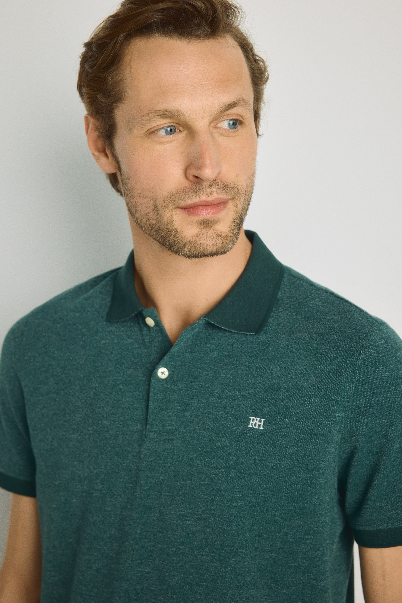 Pedro del Hierro Polo manga corta