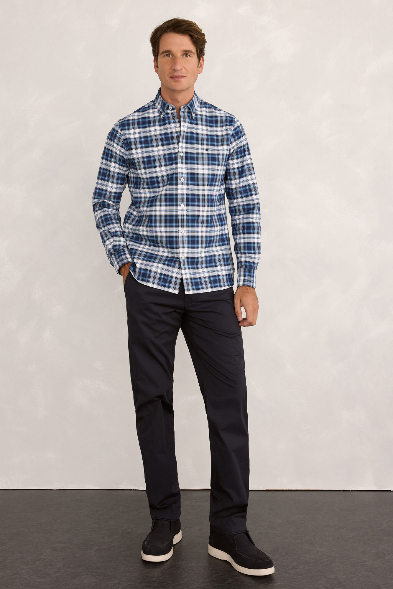 Pedro del Hierro Camisa Sport Cuadros