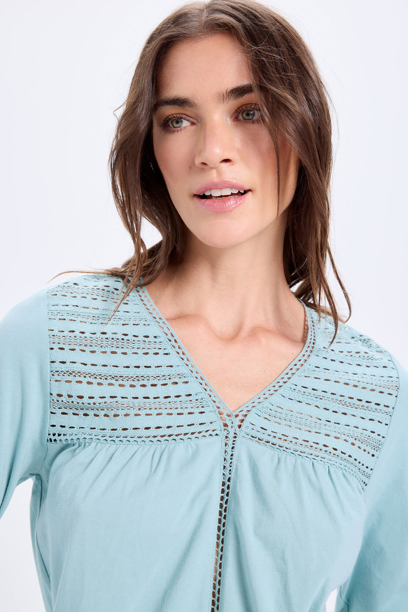 Milano Camiseta manga larga combinada