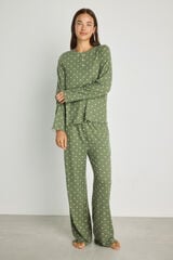 Milano Pijama estampado Cinza medio