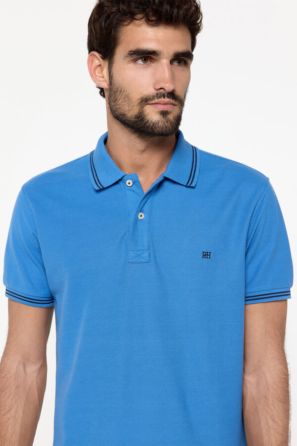 Fifty Outlet Polo manga corta PdH Azul