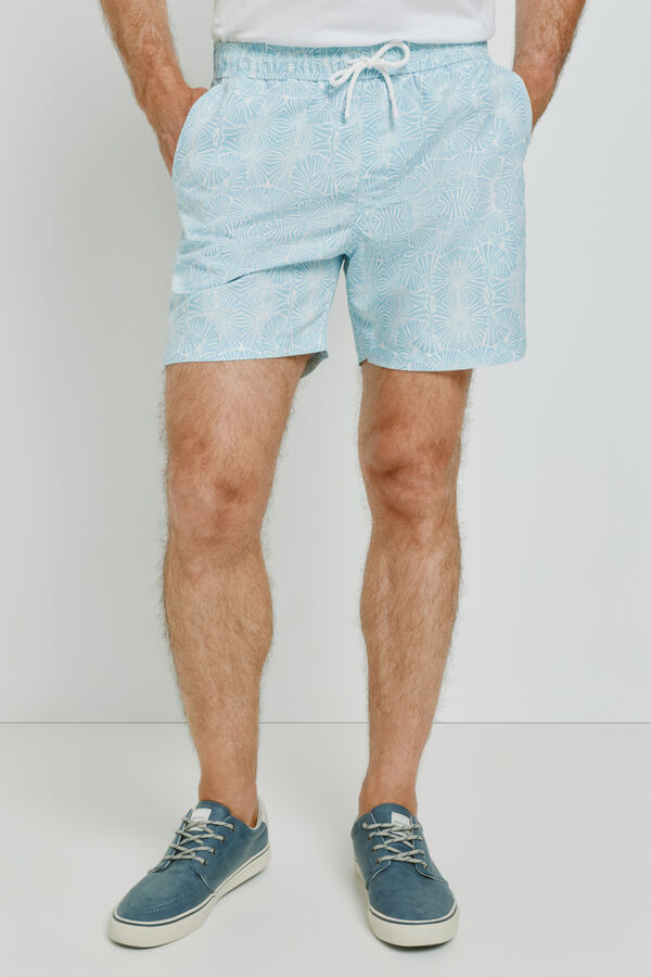 Milano Fato de banho estampado Azul