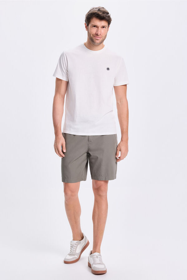 Springfield Camiseta Básica Springfield Branco