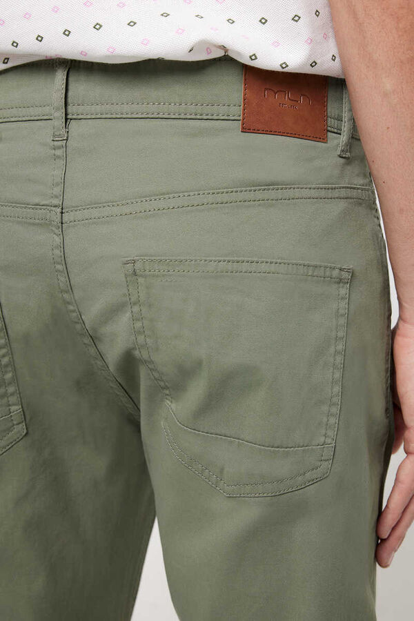 Milano Cal&ccedil;as 5 bolsos Verde