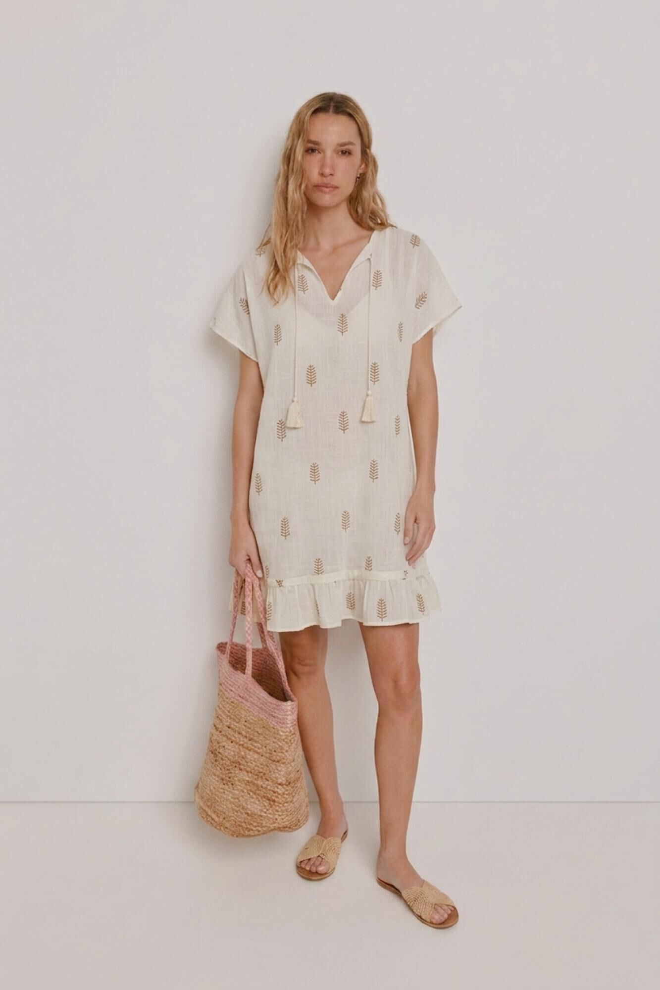 Milano Camisola larga estampada