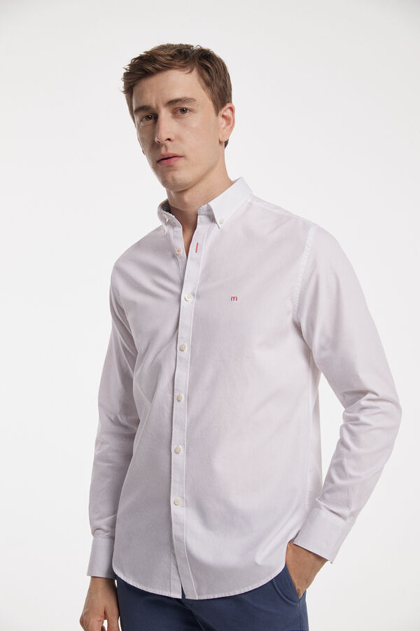 Fifty Outlet Camisa lisa Blanco