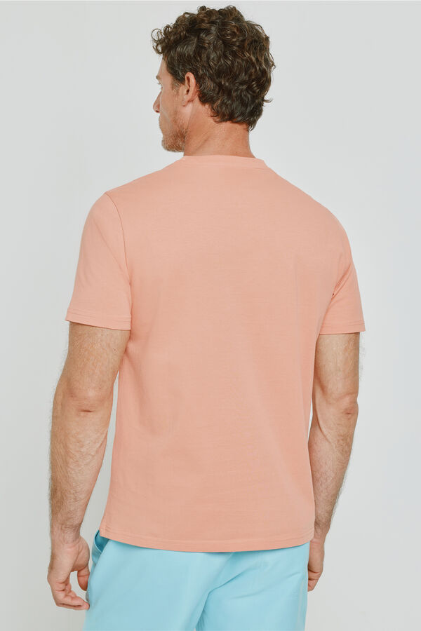 Milano T-shirt de manga curta Coral