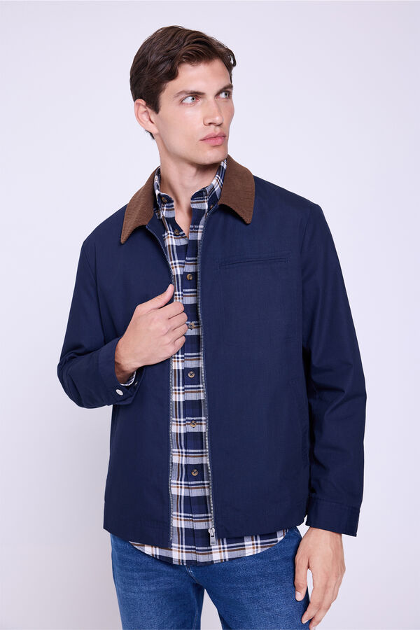 Springfield Chaqueta Mansell Bolsillos Navy