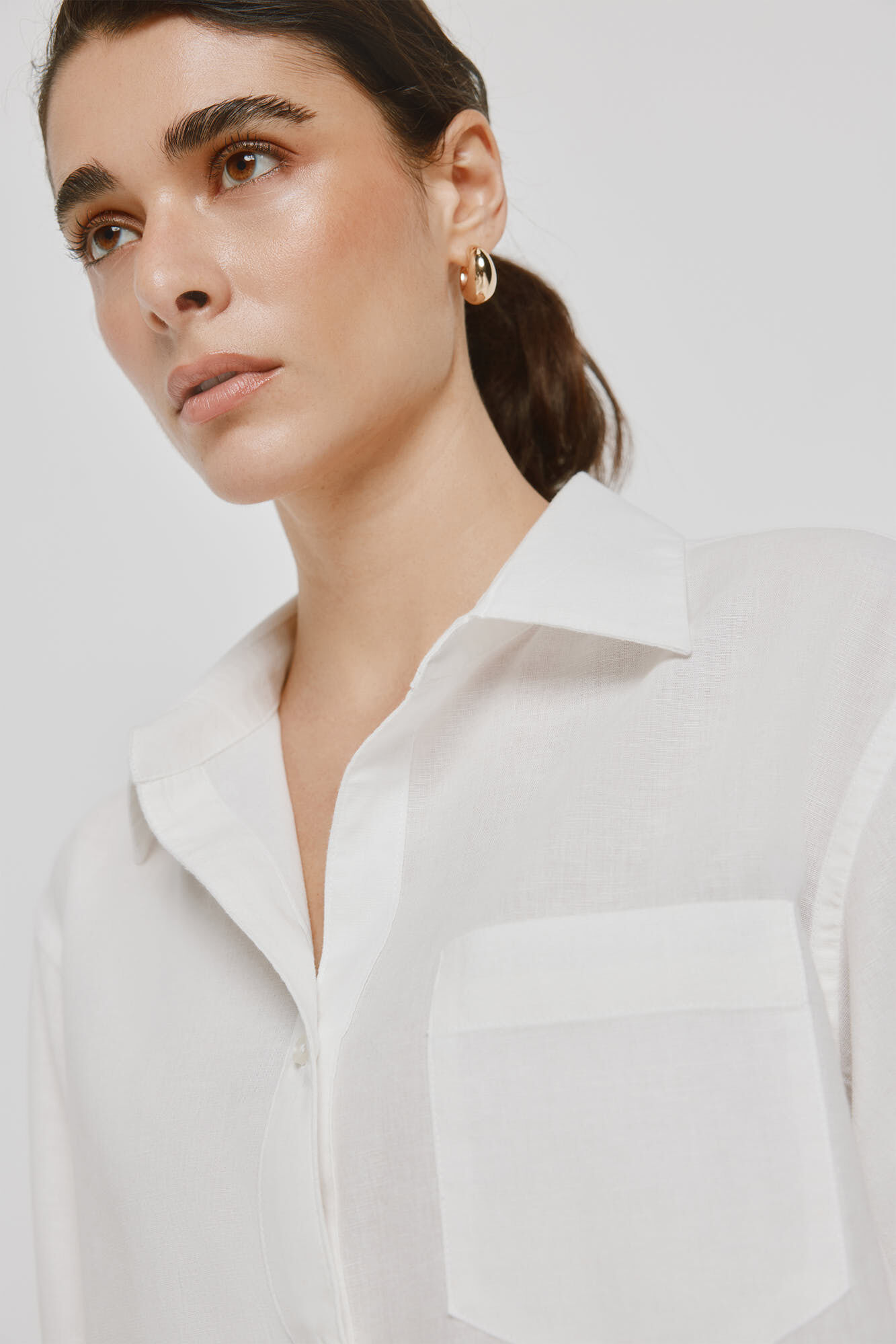 Milano Camisa gola camiseira