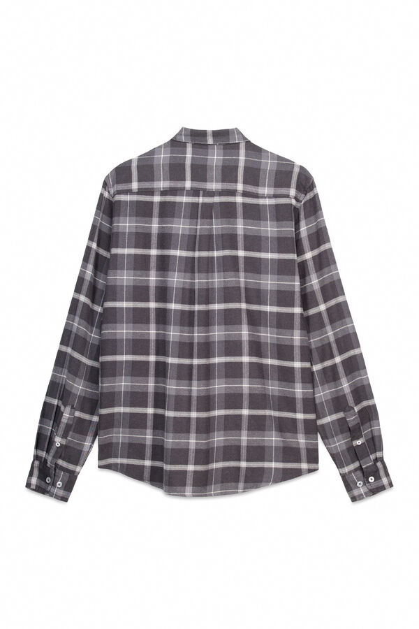 Springfield Camisa cuadros relaxed fit Marengo