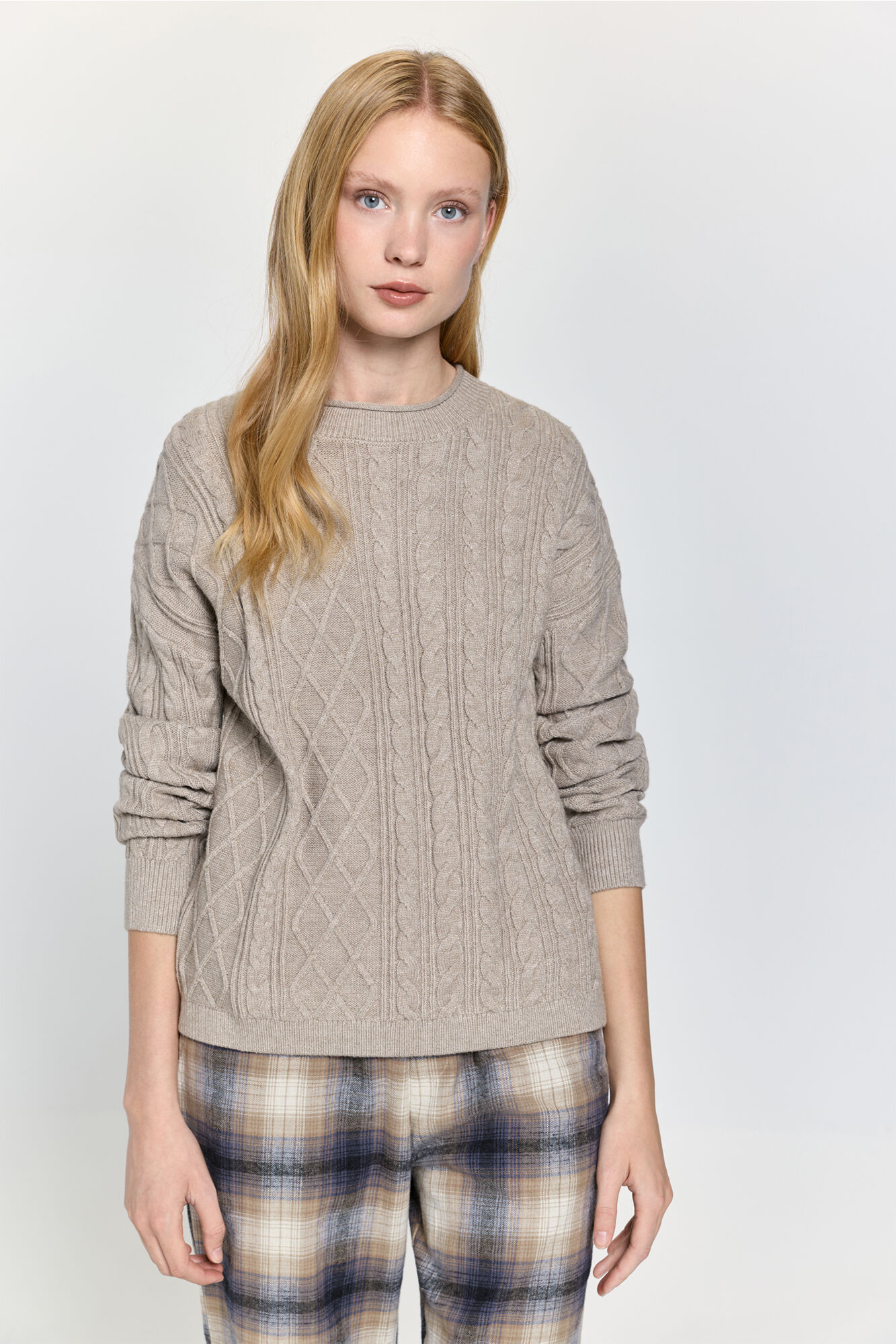 Milano Jersey punto estructura cables