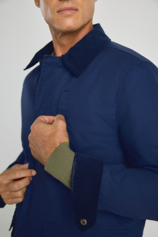 Milano Chaqueta de algod&oacute;n Navy