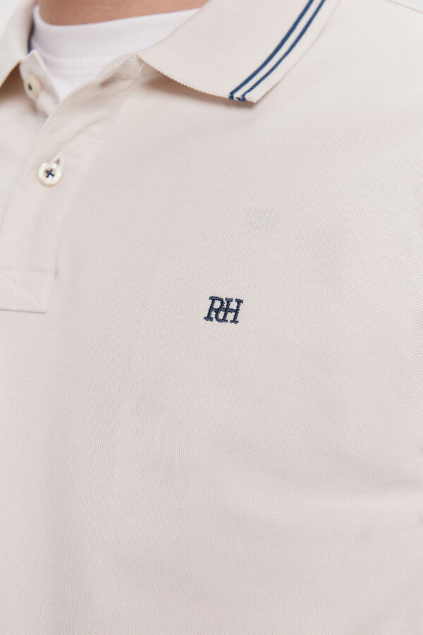 Pedro del Hierro Polo Tips Pedro Del Hierro C&aacute;qui escuro