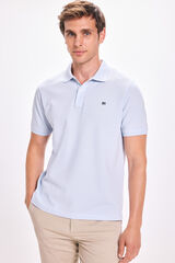 Pedro del Hierro Polo B&aacute;sico PDH Azul claro