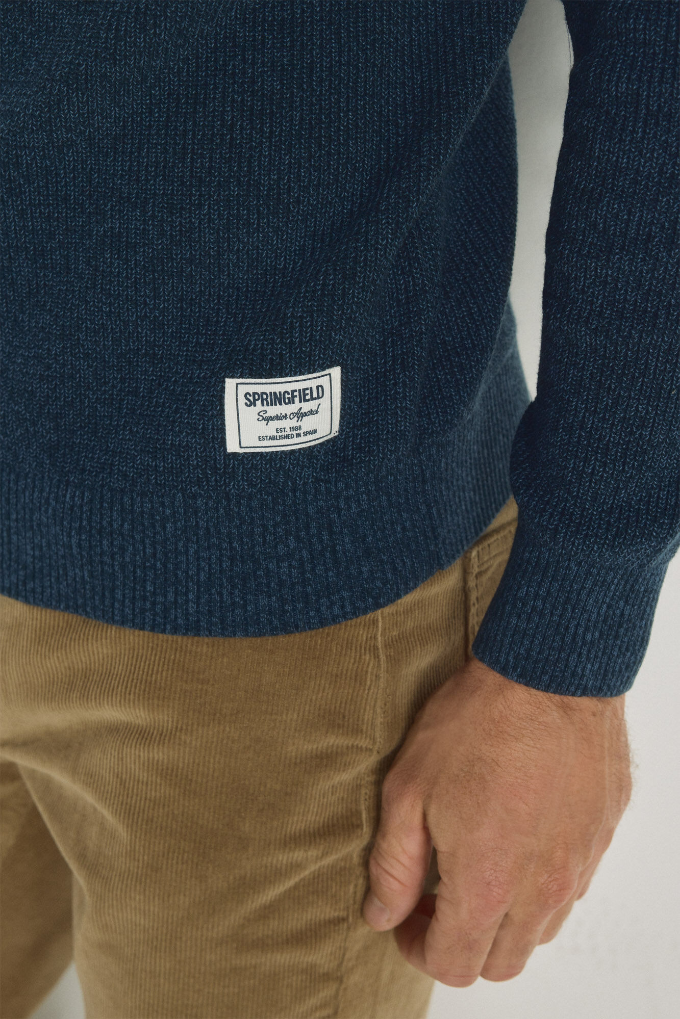 Springfield Jersey cuello caja