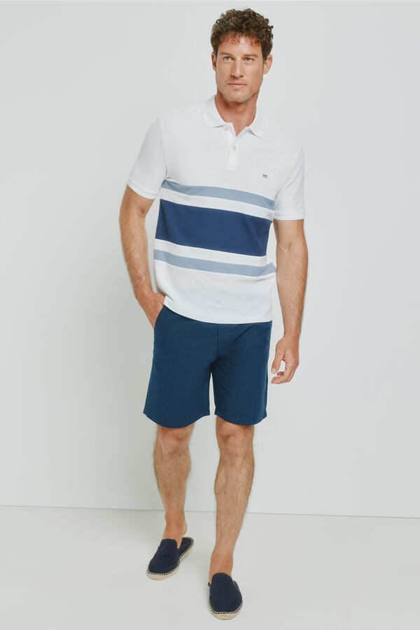 Milano Bermuda microestructura Navy