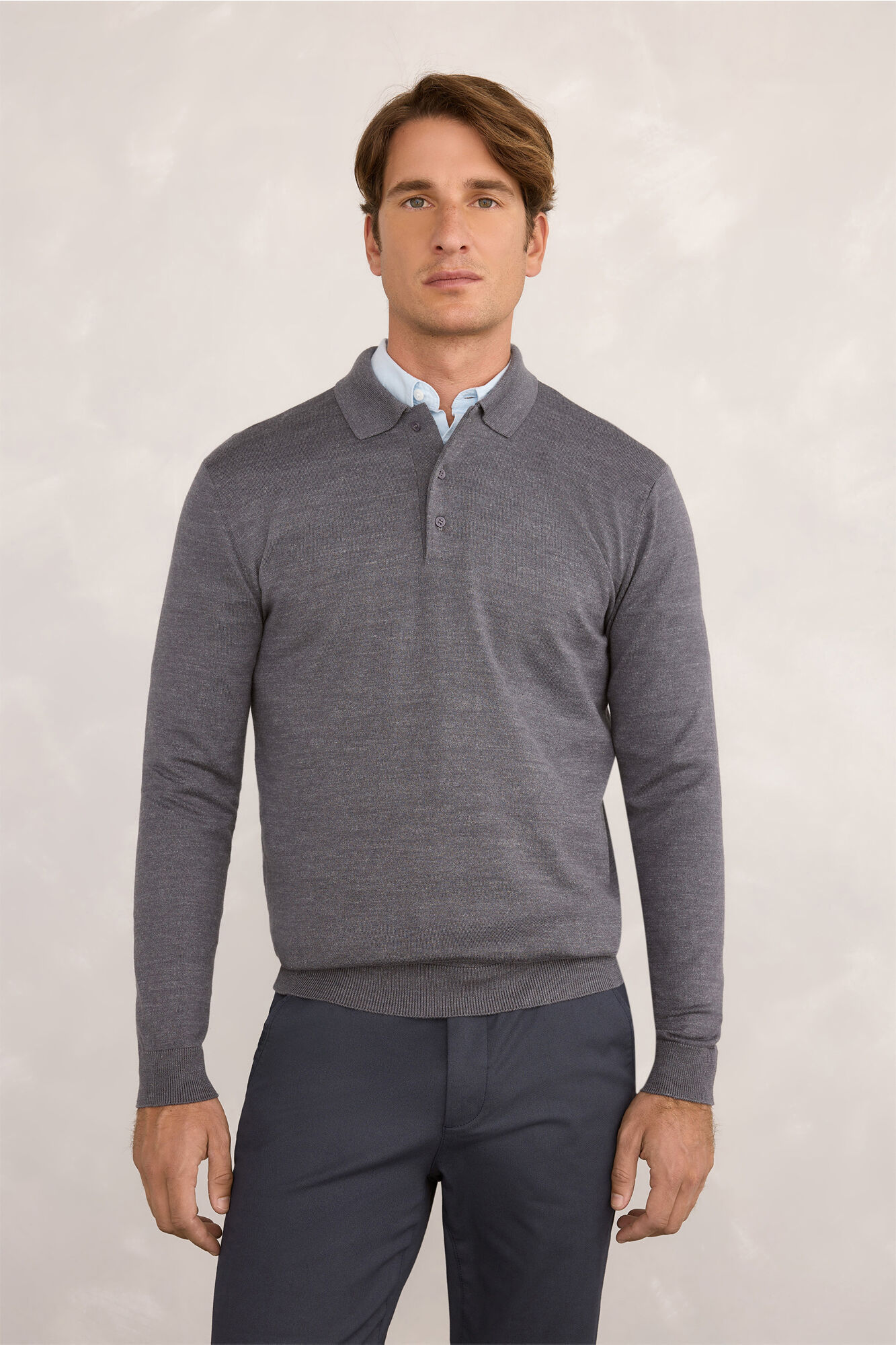 Milano Jersey Polo Botones