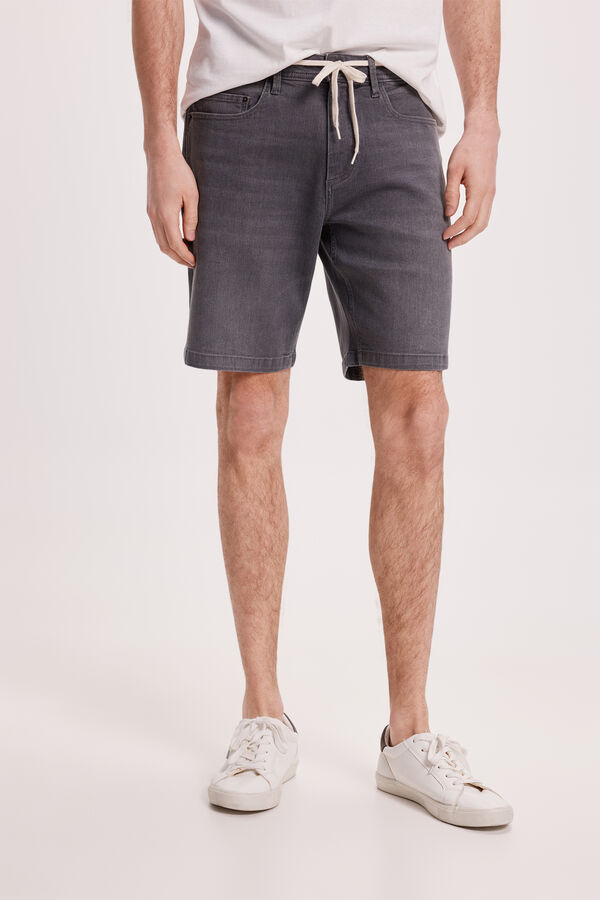 Springfield Bermuda FPS Denim Cinza medio