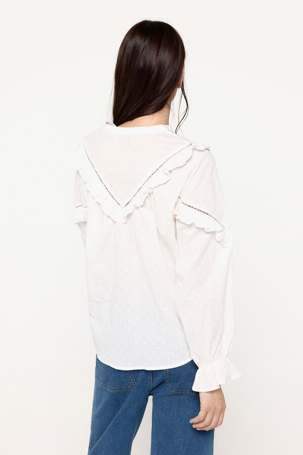 Milano Blusa Popelin Blanco