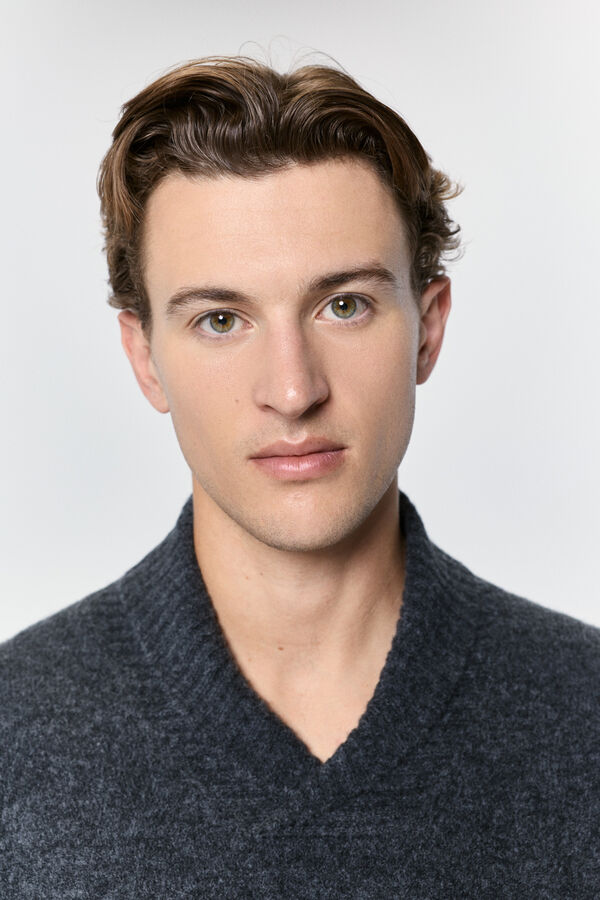 Milano Jersey semicisne cremallera Gris Oscuro