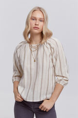 Milano Blusa bufante Azul