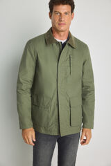 Milano Chaqueta de algod&oacute;n Gris