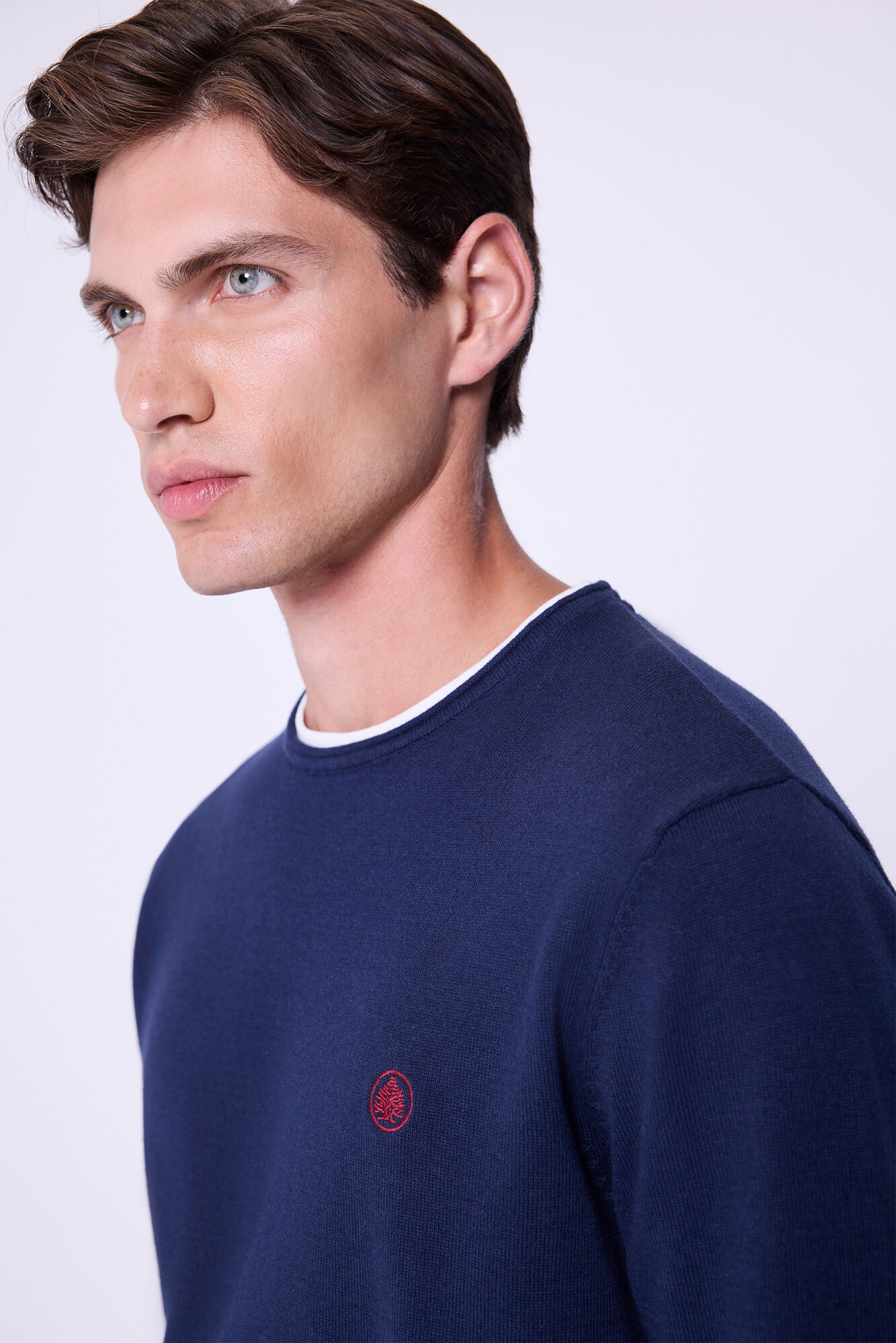 Springfield Camisola b&aacute;sico de gola redonda