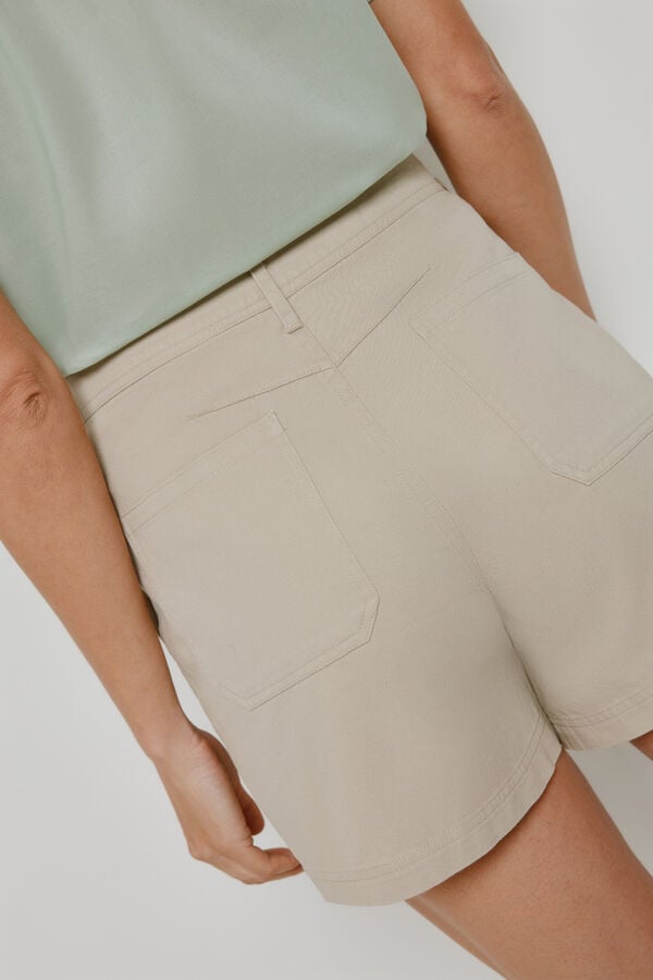 Milano Bermuda lisa Camel