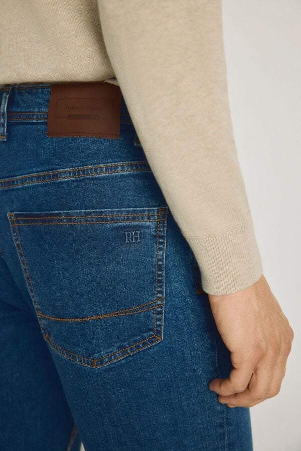 Pedro del Hierro Pantal&oacute;n vaquero regular fit Azul