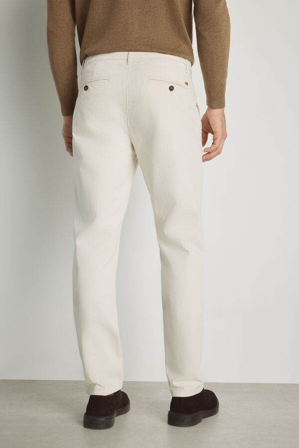 Milano Cal&ccedil;as chino slim fit Bege