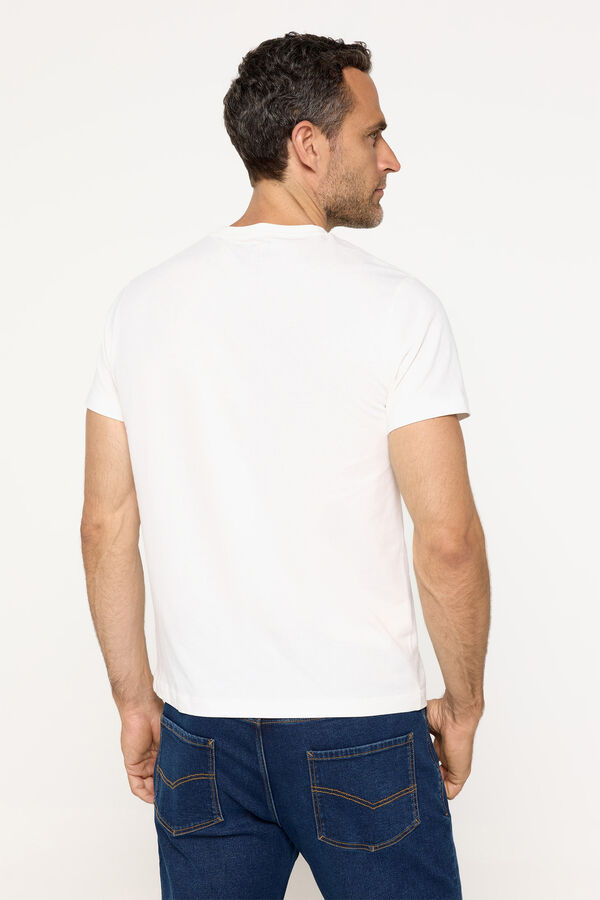Milano Camiseta B&aacute;sica Blanco