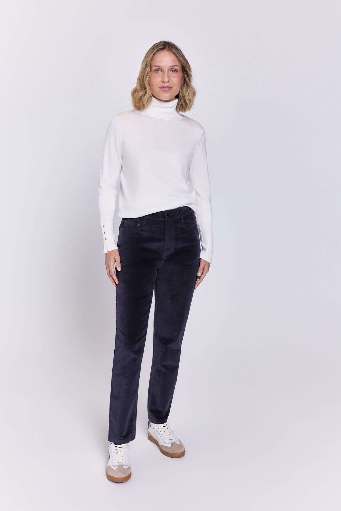 Milano Pantal&oacute;n velvet&oacute;n 5 bolsillos