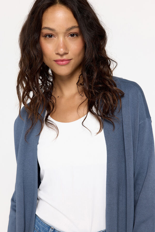 Fifty Outlet Cardigan viscose Azul