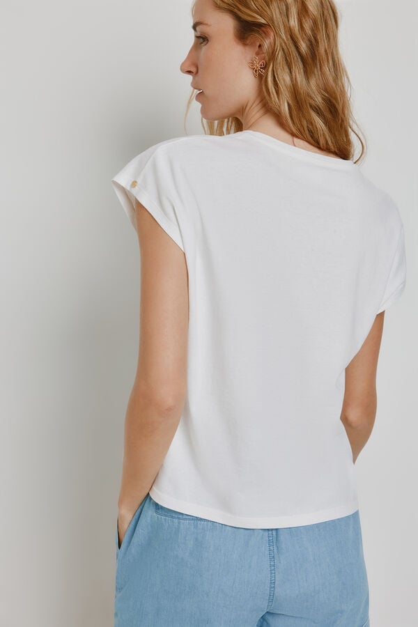 Milano Camiseta estampada manga corta Blanco
