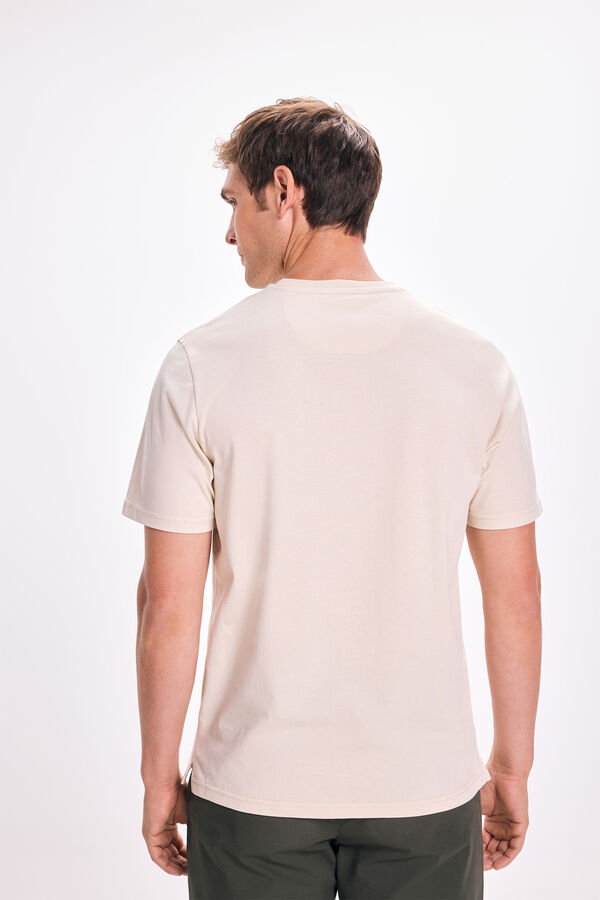 Pedro del Hierro Camiseta B&aacute;sica PDH Beige