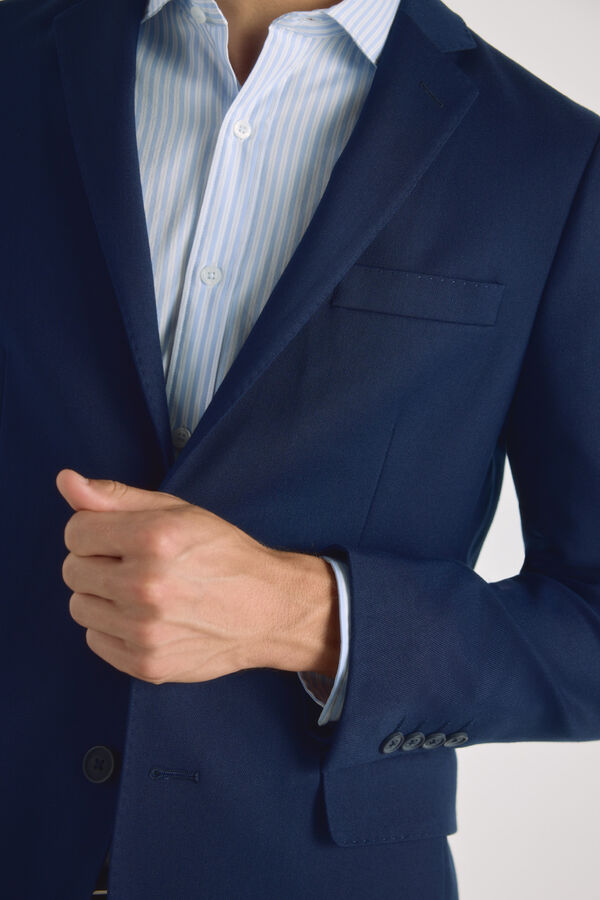 Milano Blazer de malha Marinho