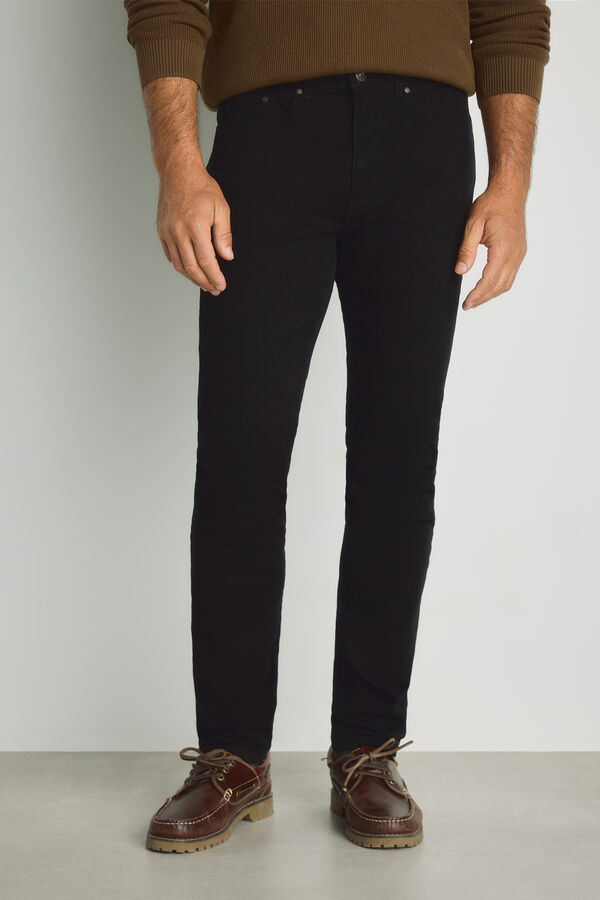 Milano Cal&ccedil;as jeans slim fit Preto