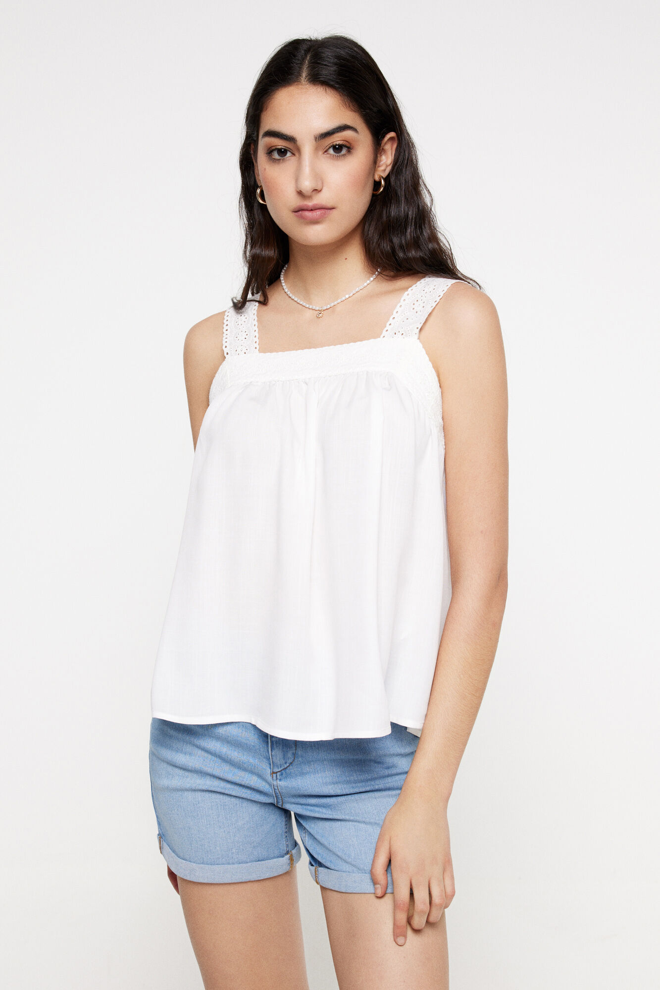 Milano Top fluido r&uacute;stico.