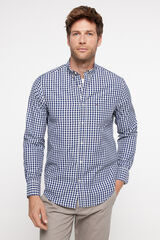 Fifty Outlet Camisa Popelín Vichy Navy