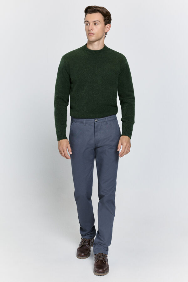 Milano Pantalón chino regular fit Gris Oscuro