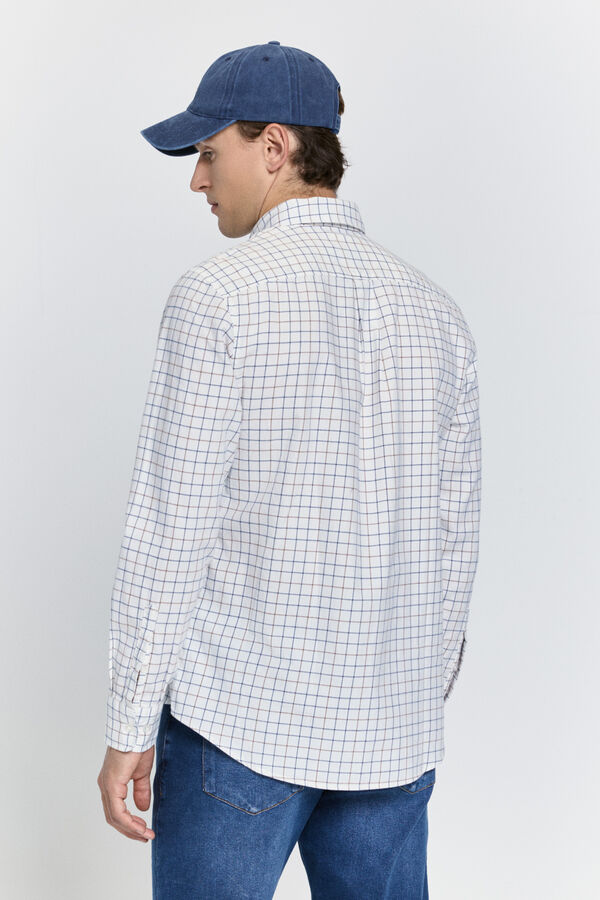 Milano Camisa cuadros relaxed fit natural