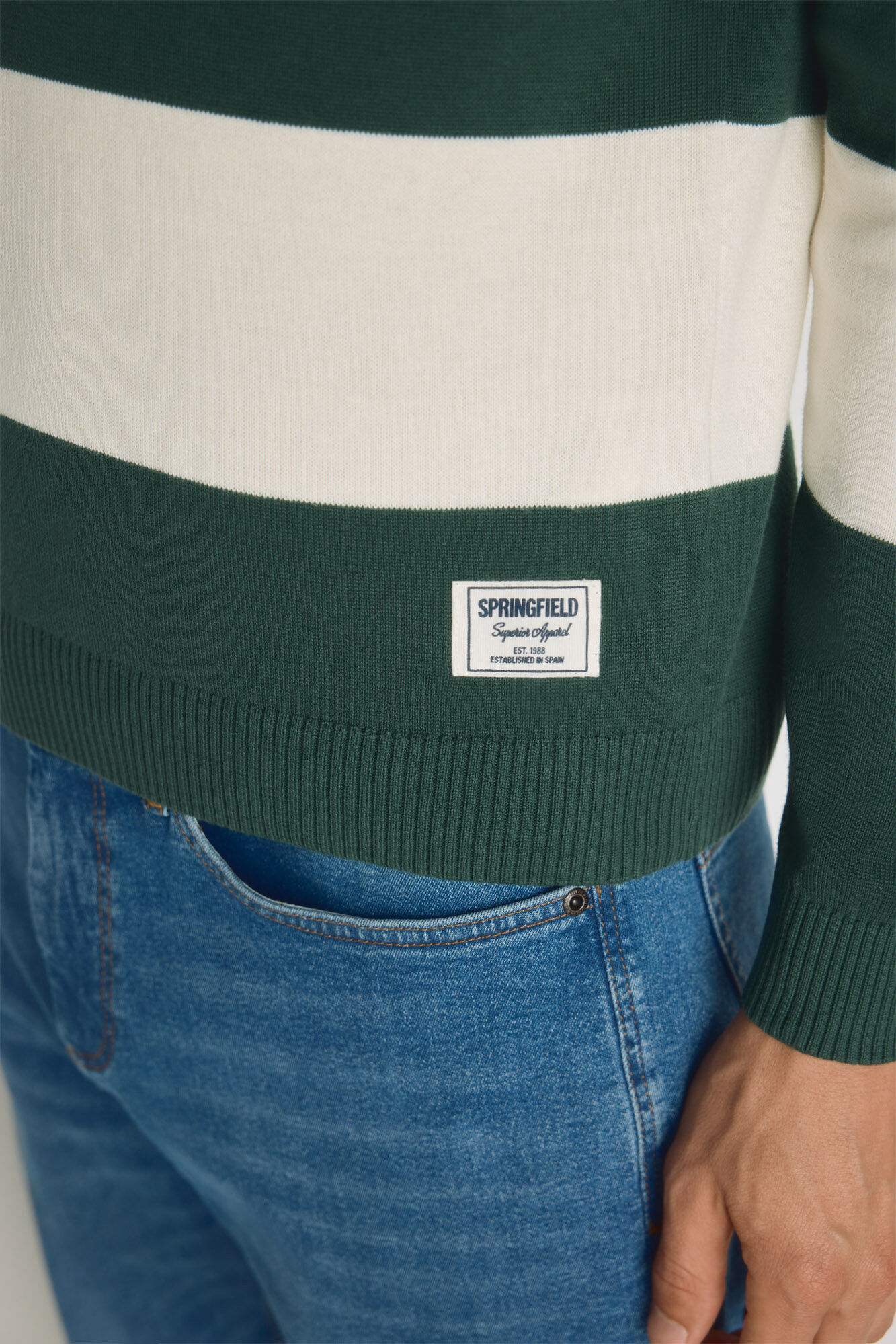 Springfield Camisola gola polo