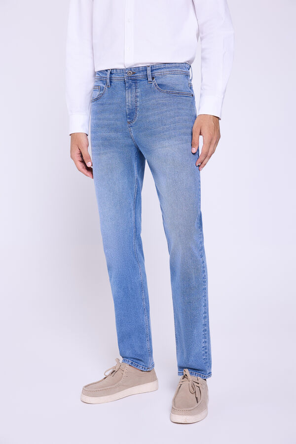Springfield Pantalón Vaquero Regular Fit Azul